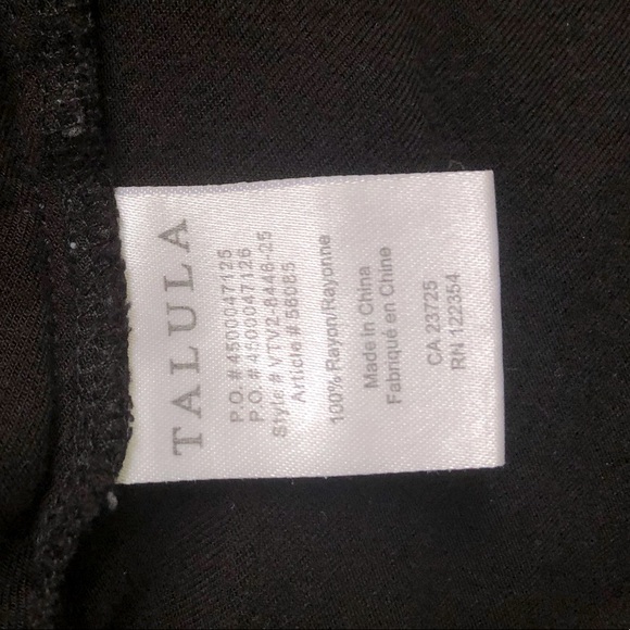 Aritzia Talula Black Mini Dress - Picture 5 of 5